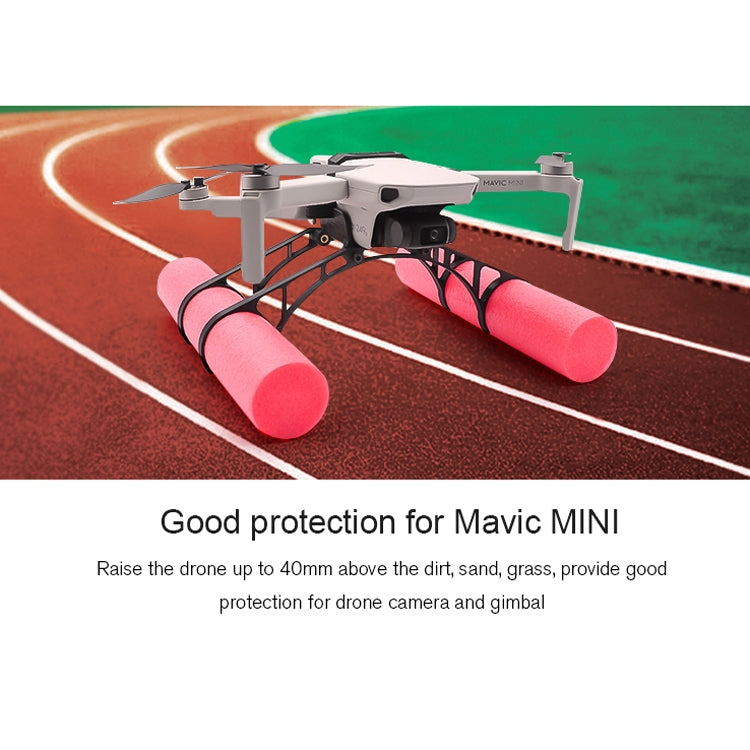 STARTRC Buoyancy Rod Absorbing Height Extender Landing Bracket for DJI Mavic 2 mini(Black Red) - HoMEdemic™ 