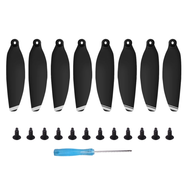 8PCS/Set Sunnylife 4726F Low Noise Quick-release Wing Propellers for DJI Mavic Mini 1(Silver) - HoMEdemic™ 