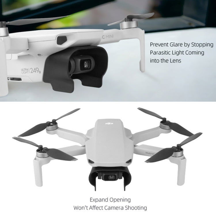 Sunnylife MM-Q9264 Camera Lens Sunshade Anti-glare Hood for DJI Mavic mini  / Mini 4K / DJI Mini 2 SE(Black) - HoMEdemic™ 