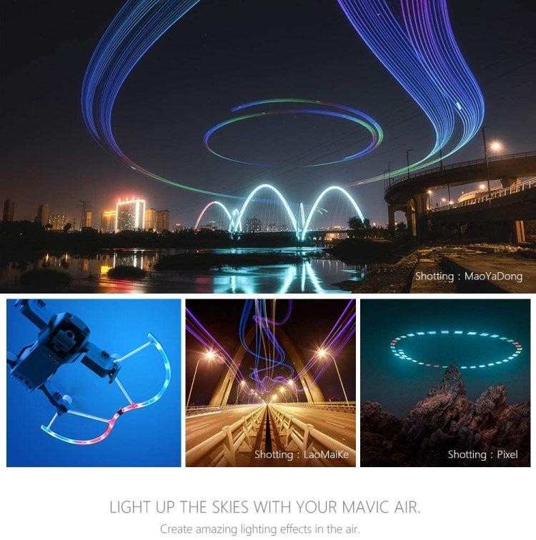 PGYTECH P-UN-034 light-painted LED Propeller Guard for DJ Mavic Air - HoMEdemic™ 