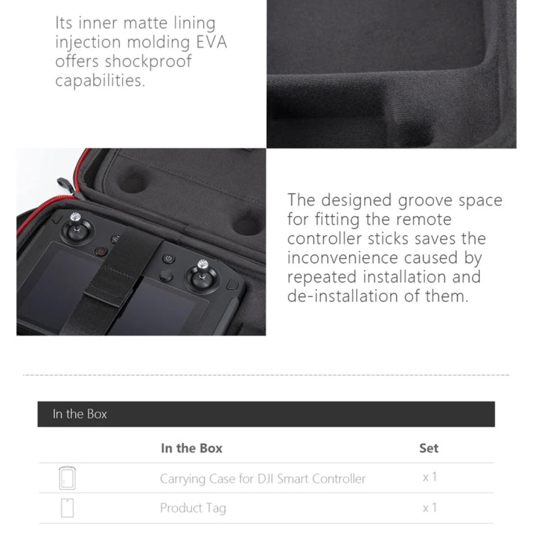 PGYTECH P-15D-005 Remote Control with Screen Portable Accessory Bag for DJI Mavic 2 - HoMEdemic™ 