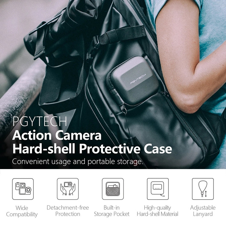 PGYTECH P-GM-127 Hard Shell Protective Case for DJI Osmo Action(Black) - HoMEdemic™ 