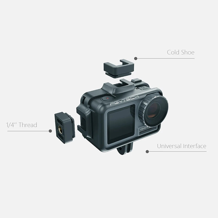 PGYTECH P-11B-010 Sports Camera Rabbit Cage Accessory Vlog for DJI Osmo Action - HoMEdemic™ 