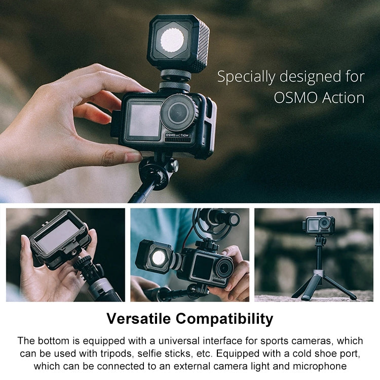 PGYTECH P-11B-010 Sports Camera Rabbit Cage Accessory Vlog for DJI Osmo Action - HoMEdemic™ 
