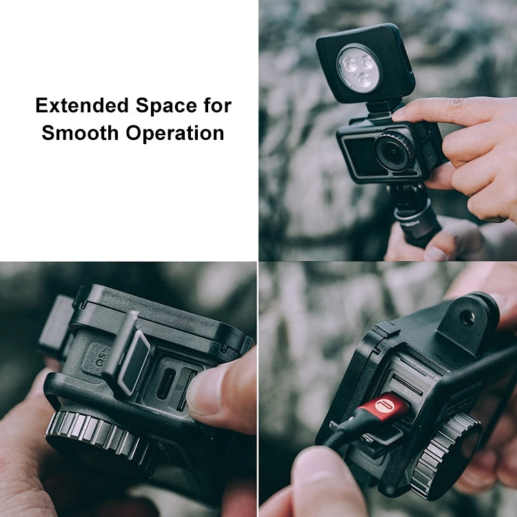 PGYTECH P-11B-010 Sports Camera Rabbit Cage Accessory Vlog for DJI Osmo Action - HoMEdemic™ 