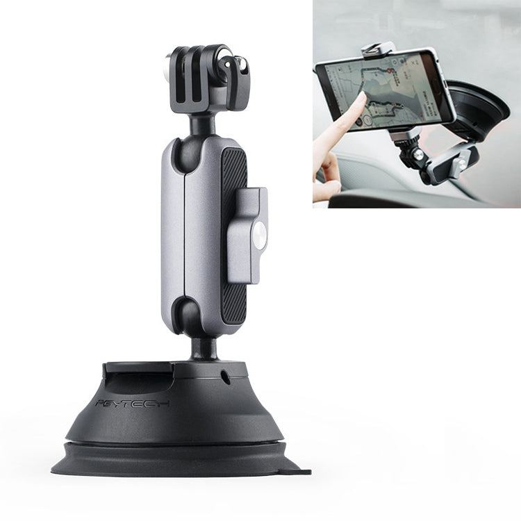PGYTECH P-GM-132 Action Camera Suction Cup Phone Holder for DJI Osmo Action & GoPro 8/7(Silver) - HoMEdemic™ 