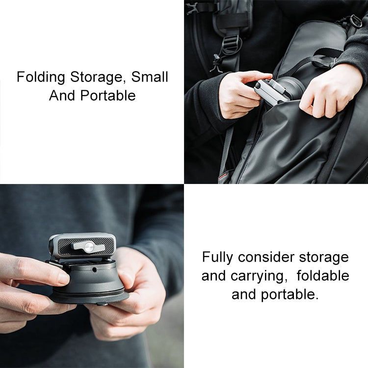 PGYTECH P-GM-132 Action Camera Suction Cup Phone Holder for DJI Osmo Action & GoPro 8/7(Silver) - HoMEdemic™ 