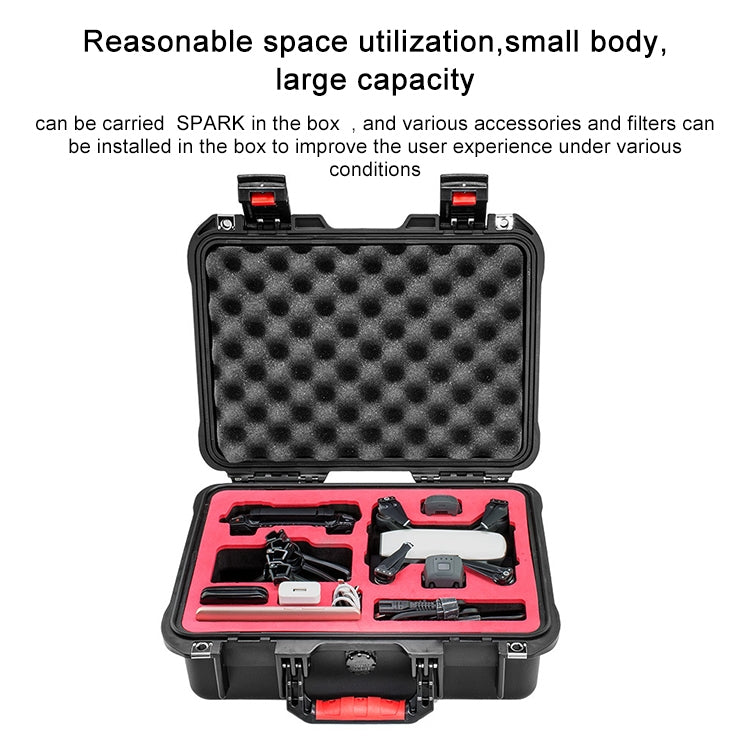 PGYTECH P-SP-101 Shockproof Waterproof Explosion-proof Hard Box Carrying Case for DJI Shark (Black) - HoMEdemic™ 