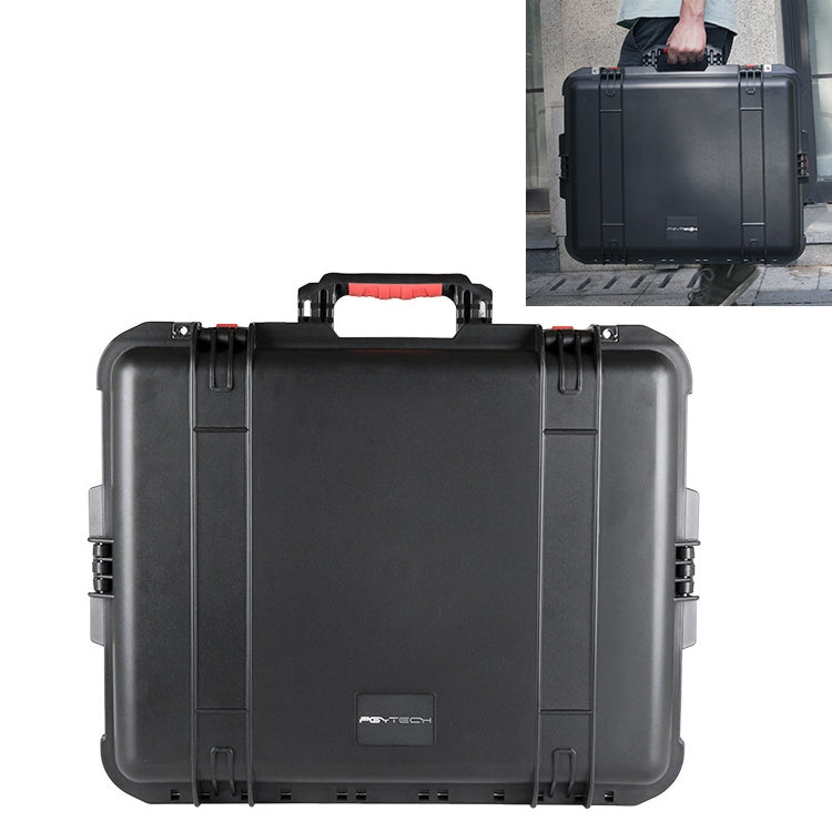 PGYTECH P-RH-001 Shockproof Waterproof Explosion-proof Hard Box Carrying Case for DJI Ronin-S, Size: 63.4x50.3cm(Black) - HoMEdemic™ 