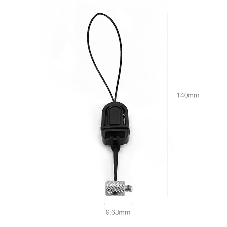 STARTRC Phone Holder Clip Anti-lost Rope Strap Anti-drop for DJI OM4 / Osmo Mobile 3 (Black) - HoMEdemic™ 