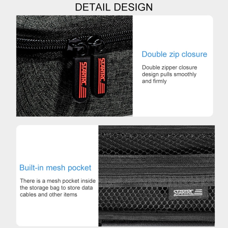 STARTRC Portable Carrying Dacron Hard Case Body Storage Bag for DJI OSMO Pocket  / OSMO Pocket 2(Grey) - HoMEdemic™ 