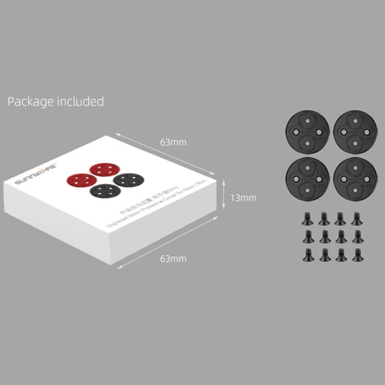 4 PCS Sunnylife Motor Metal Protection Cover for DJI Mini 2 (Red) - HoMEdemic™ 