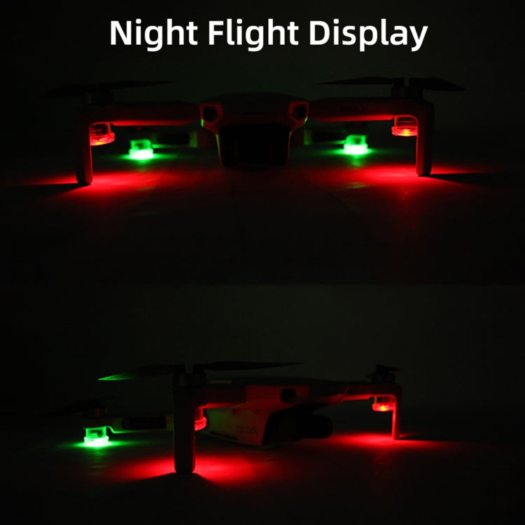 Sunnylife 2-Green + 2-Red Night Strobe LED Light Indicator Light for DJI Mavic 2 / Mini / Mavic Air 2 / FPV - HoMEdemic™ 