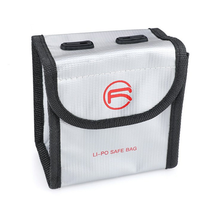 RCSTQ for DJI FPV Combo 2 x Batteries Li-Po Safe Explosion-proof Storage Bag(Silver) - HoMEdemic™ 