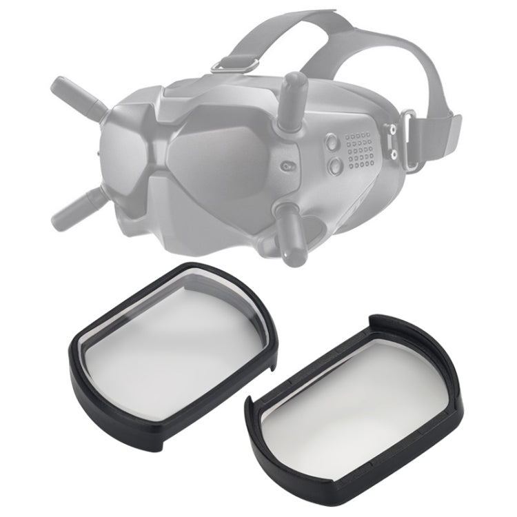 RCSTQ 2 PCS 250 Degree Myopia Glasses Lens Vision Correction Aspherical Lens for DJI FPV Goggles V2 - HoMEdemic™ 