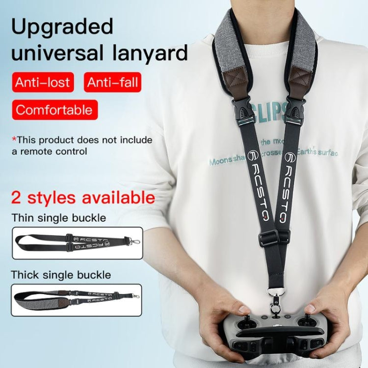 RCSTQ Thin Anti-lost Anti-fall Neck Strap Holder Lanyard for DJI FPV Remote Control - HoMEdemic™ 
