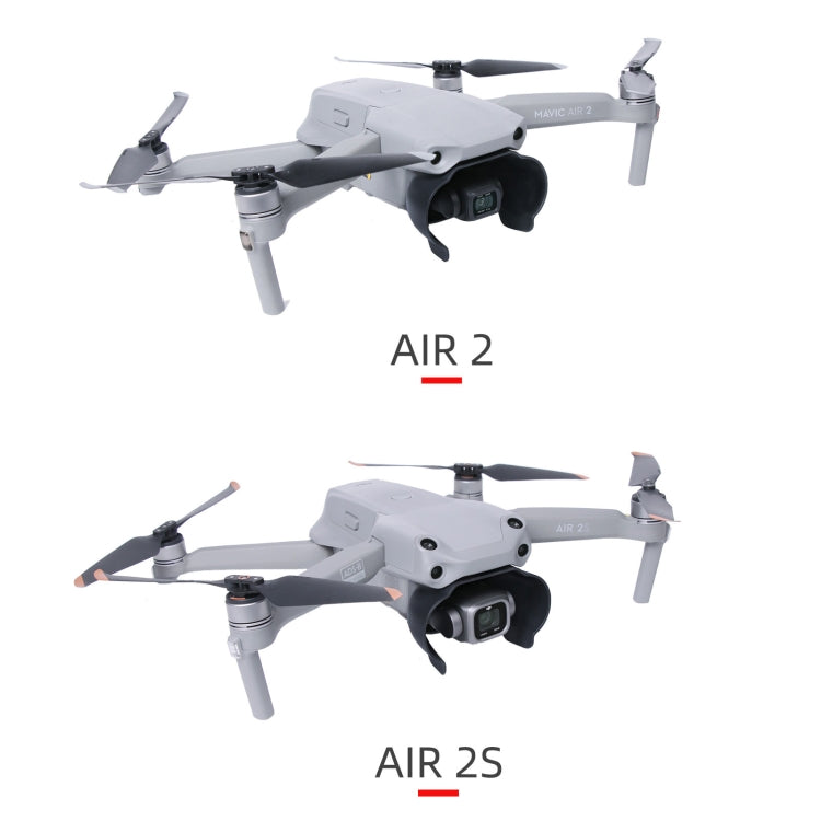 Sunnylife A2S-Q9350 Camera Lens Sunshade Anti-glare Hood for DJI Air 2S / Mavic Air 2 (Black) - HoMEdemic™ 