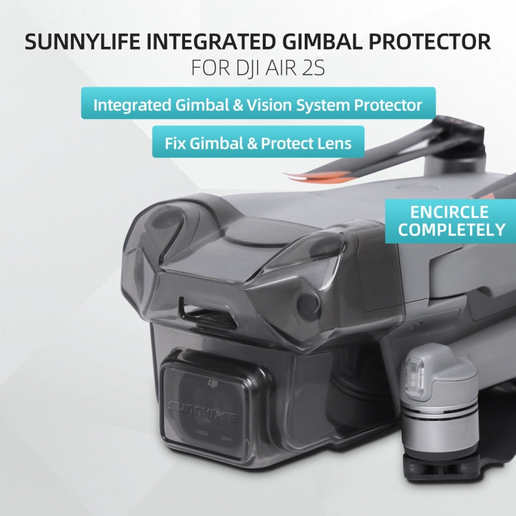 Sunnylife A2S-Q9351 Gimbal Camera Lens Protective Hood Sunshade Cover for DJI  Air 2S Drone(Transparent Black) - HoMEdemic™ 