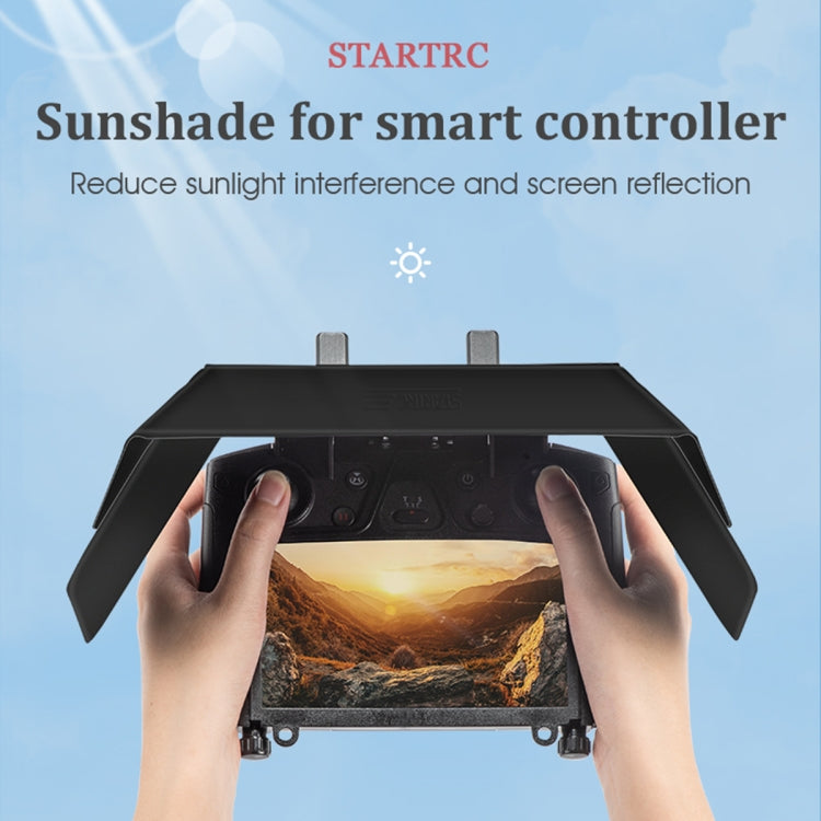 STARTRC Foldable Controller Sunshade with Screen Bracket for DJI Mavic 2 / Mavic Air 2 / Air 2S / Mini 2(Black) - HoMEdemic™ 