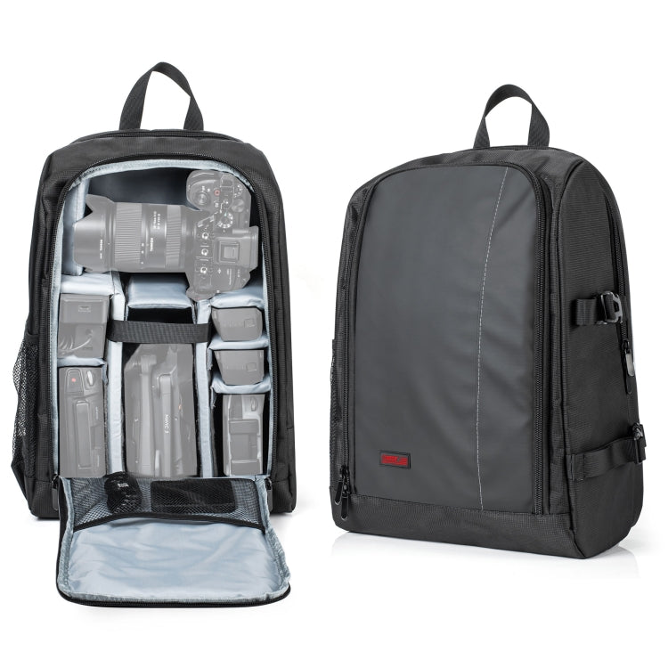 Shoulders Decompression Backpack for DJI Mavic 3 / DSLR Cameras(Black) - HoMEdemic™ 