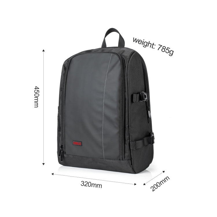 Shoulders Decompression Backpack for DJI Mavic 3 / DSLR Cameras(Black) - HoMEdemic™ 
