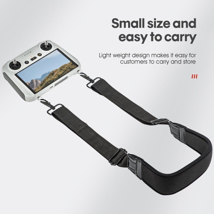 STARTRC Waterproof Foam Anti-lost Anti-fall Neck Strap Lanyard for DJI Mini 3 Pro Remote Control (Black) - HoMEdemic™ 