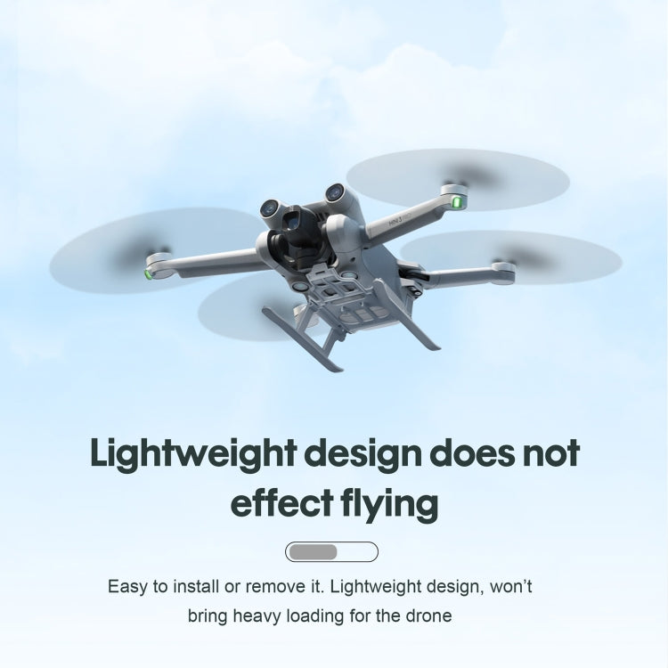 STARTRC Folding Anti-fall Anti-dirt Heightened Landing Gear Training Rack for DJI Mini 3 Pro (Grey) - HoMEdemic™ 