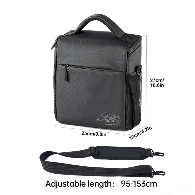 STARTRC Portable Carry Box Single Shoulder Storage Bag for DJI Mini 3 Pro / Air 2S / Mini 2 / Mavic 3 / Air 2 (Black) - HoMEdemic™ 