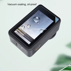 For DJI Osmo Action 3 3-in-1 Lens Front and Back Screen Diamond Explosion-proof Film, For DJI Osmo Action 3 - HoMEdemic™ 