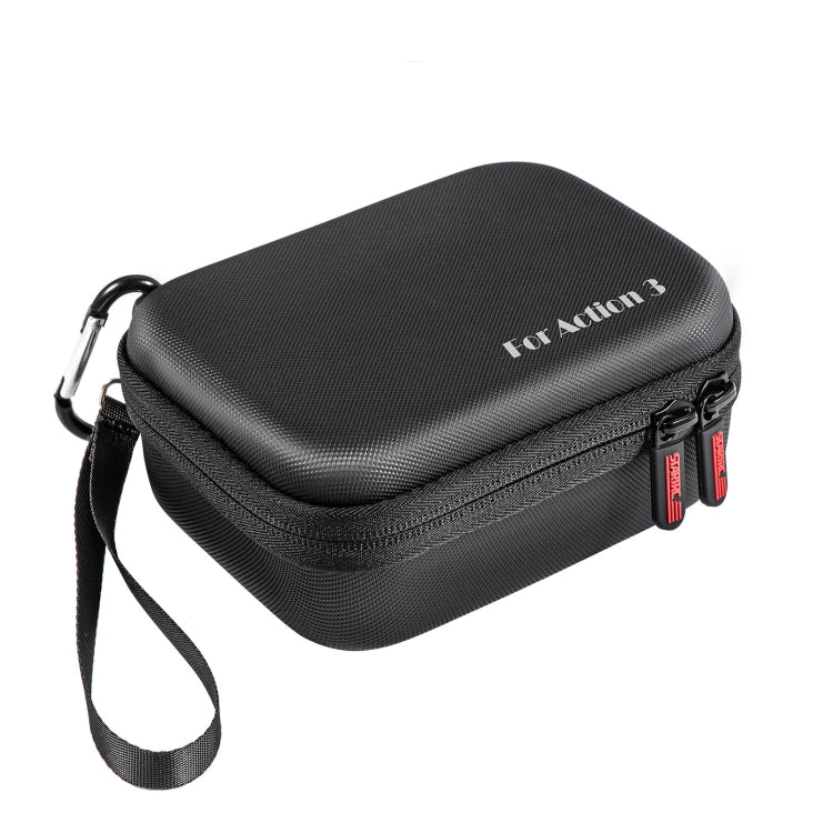 For DJI Osmo Action 3 STARTRC Camera Carry Case with Carabiner & Strap (Black) - HoMEdemic™ 