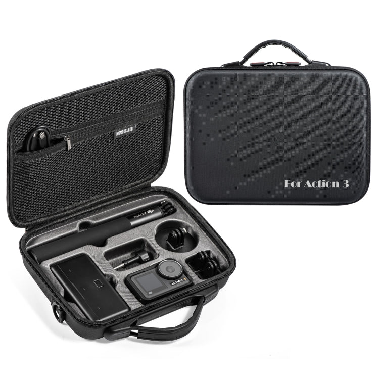 For DJI Osmo Action 3 STARTRC Camera and  Accessories Storage Case Bag(Black) - HoMEdemic™ 
