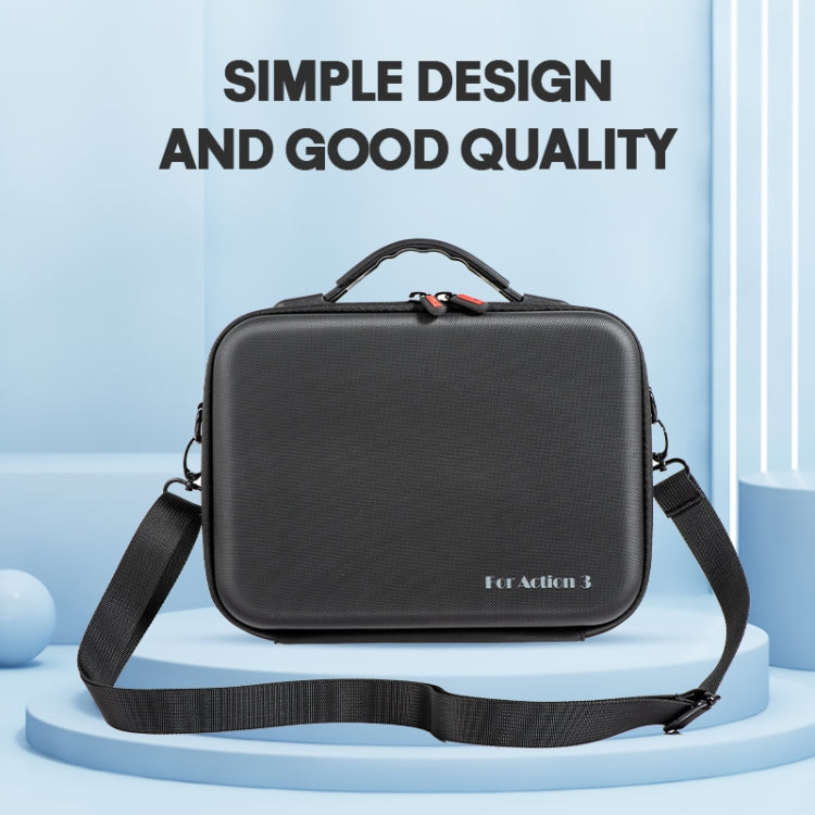 For DJI Osmo Action 3 STARTRC Camera and  Accessories Storage Case Bag(Black) - HoMEdemic™ 
