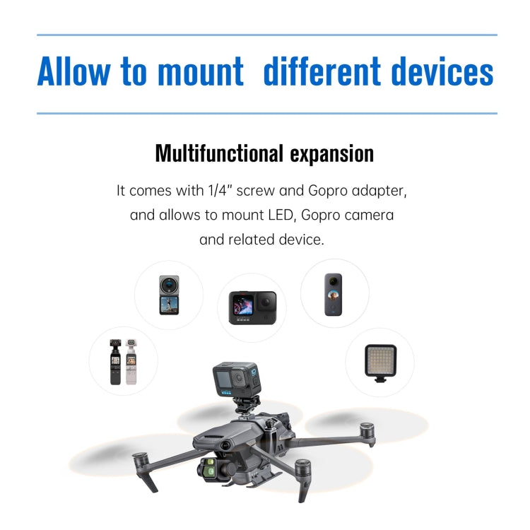 For DJI  Mavic 3 STARTRC Air-Dropping System Thrower Parabolic (Grey) - HoMEdemic™ 