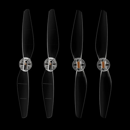 For DJI Mavic Mini 3 Pro STARTRC 2 Pairs Color LED Flash Lamp Low Noise Propellers (Transparent) - HoMEdemic™ 