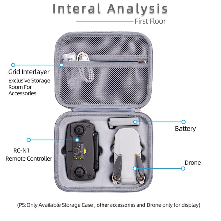 For DJI Mini SE Original  DJI Portable Carrying Storage Bag (Grey) - HoMEdemic™ 