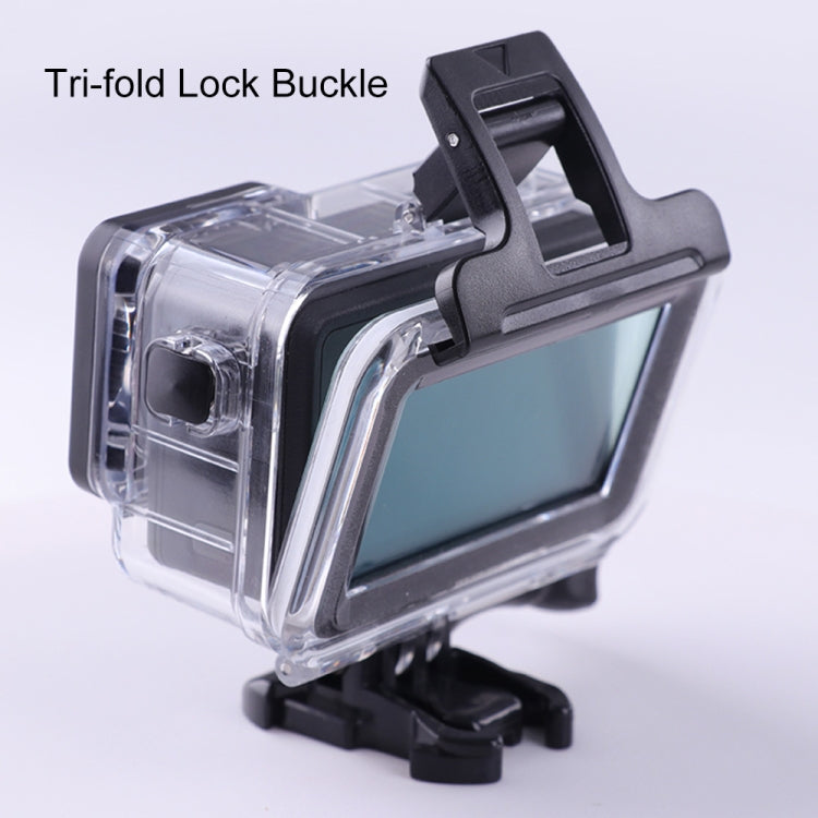 For DJI Osmo Action 3 / 4 Touch Screen 5m Underwater Waterproof Housing Diving Case (Transparent) - HoMEdemic™ 
