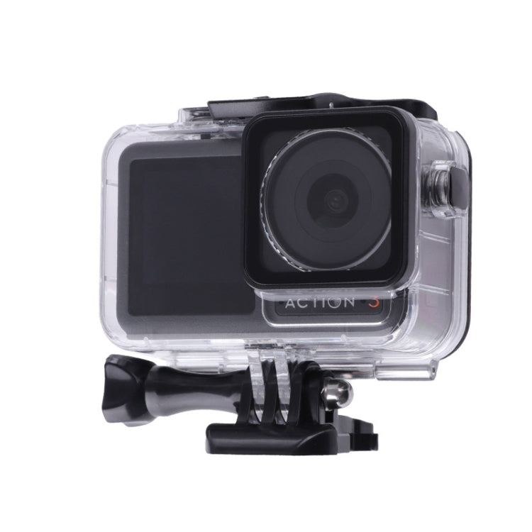 For DJI Osmo Action 3 / 4 Touch Screen 5m Underwater Waterproof Housing Diving Case (Transparent) - HoMEdemic™ 