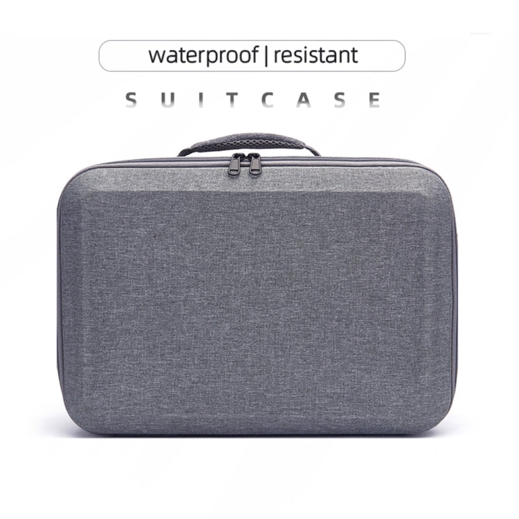 For DJI Avata Shockproof Large Carrying Hard Case Shoulder Storage Bag, Size: 39 x 28 x 15cm(Grey) - HoMEdemic™ 