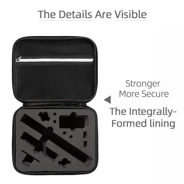 For DJI Osmo Action 3 Carrying Storage Case Bag,Size: 24 x 19 x 9cm (Black) - HoMEdemic™ 
