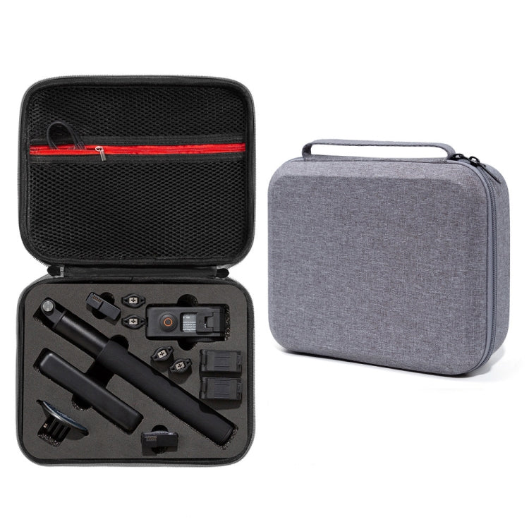 For DJI Osmo Action 3 Carrying Storage Case Bag,Size: 24 x 19 x 9cm (Grey) - HoMEdemic™ 