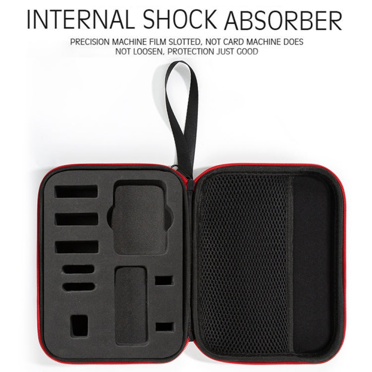 For DJI Osmo Action 3 Carrying Storage Case Bag,Size: 21x 16 x 6cm (Black) - HoMEdemic™ 