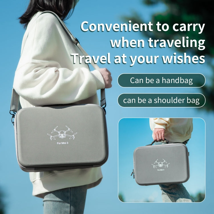 For DJI Mini 3 / RC with Screen STARTRC Shoulder Storage Bag Handbag (Grey) - HoMEdemic™ 