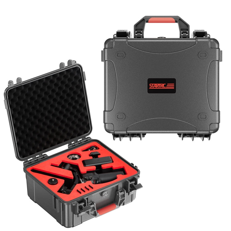 For DJI RS 3 Mini STARTRC ABS Waterproof Shockproof Suitcase Portable Storage Box (Black) - HoMEdemic™ 