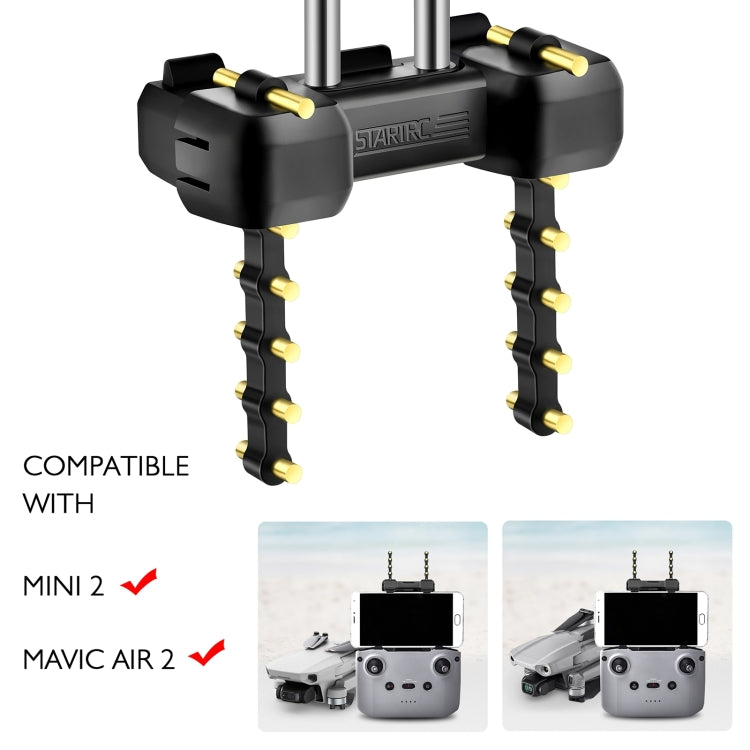 STARTRC 5.8GHz Anti-interference Copper Yagi-Uda Antenna Signal Enhancer for DJI Mavic Air 2 / Mini 2 (Black) - HoMEdemic™ 