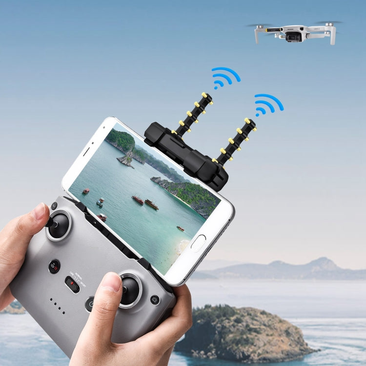 STARTRC 5.8GHz Anti-interference Copper Yagi-Uda Antenna Signal Enhancer for DJI Mavic Air 2 / Mini 2 (Black) - HoMEdemic™ 