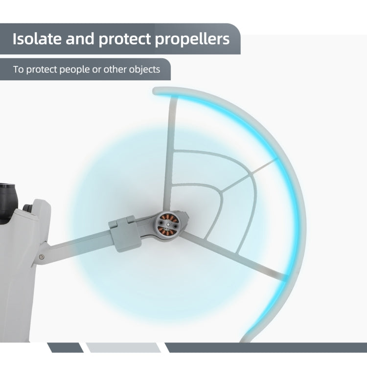 For DJI Mini 3 Sunnylife Drone Propeller Protective Guard Anti-collision Ring (Grey) - HoMEdemic™ 