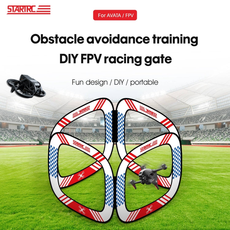 For DJI FPV STARTRC 5 in 1 Drone Obstacle Avoidance Training Track Competition Practice Obstacle Gate Square Gantry Door - HoMEdemic™ 
