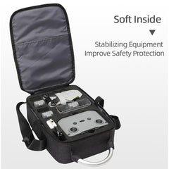 For DJI Mini 2 SE Shockproof Single Shoulder Storage Carrying Case Box Bag, Size: 30 x 22 x 8.5cm, Black - HoMEdemic™ 