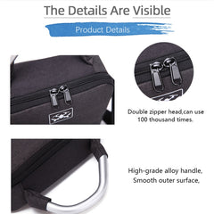 For DJI Mini 2 SE Shockproof Single Shoulder Storage Carrying Case Box Bag, Size: 30 x 22 x 8.5cm, Black - HoMEdemic™ 