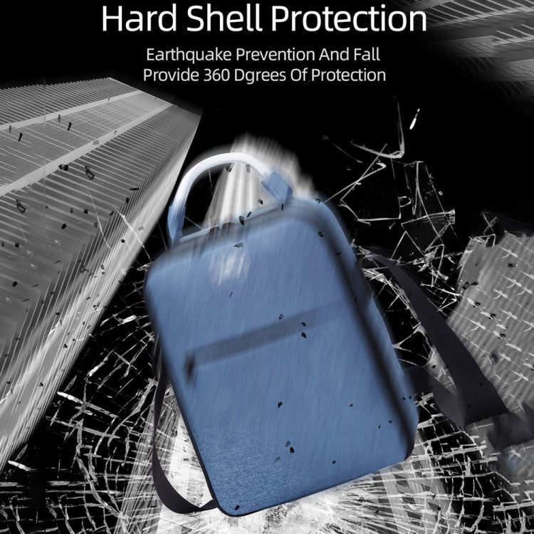 For DJI Mini 2 SE Shockproof Single Shoulder Storage Carrying Case Box Bag, Size: 30 x 22 x 10cm (Blue) - HoMEdemic™ 